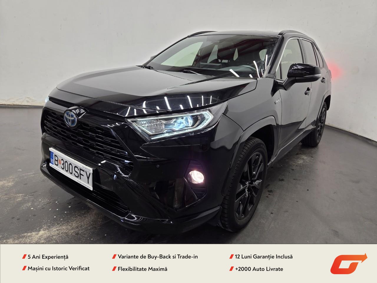 Toyota RAV4 2.5 Hybrid Exclusive Black HSD E-CVT AWD (2021)